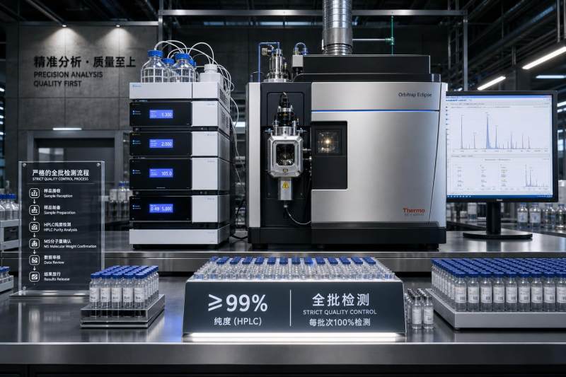 Behind 99%+ Purity: What Rigorous Quality Inspection Processes Do Compliant Peptide Factories Adopt?