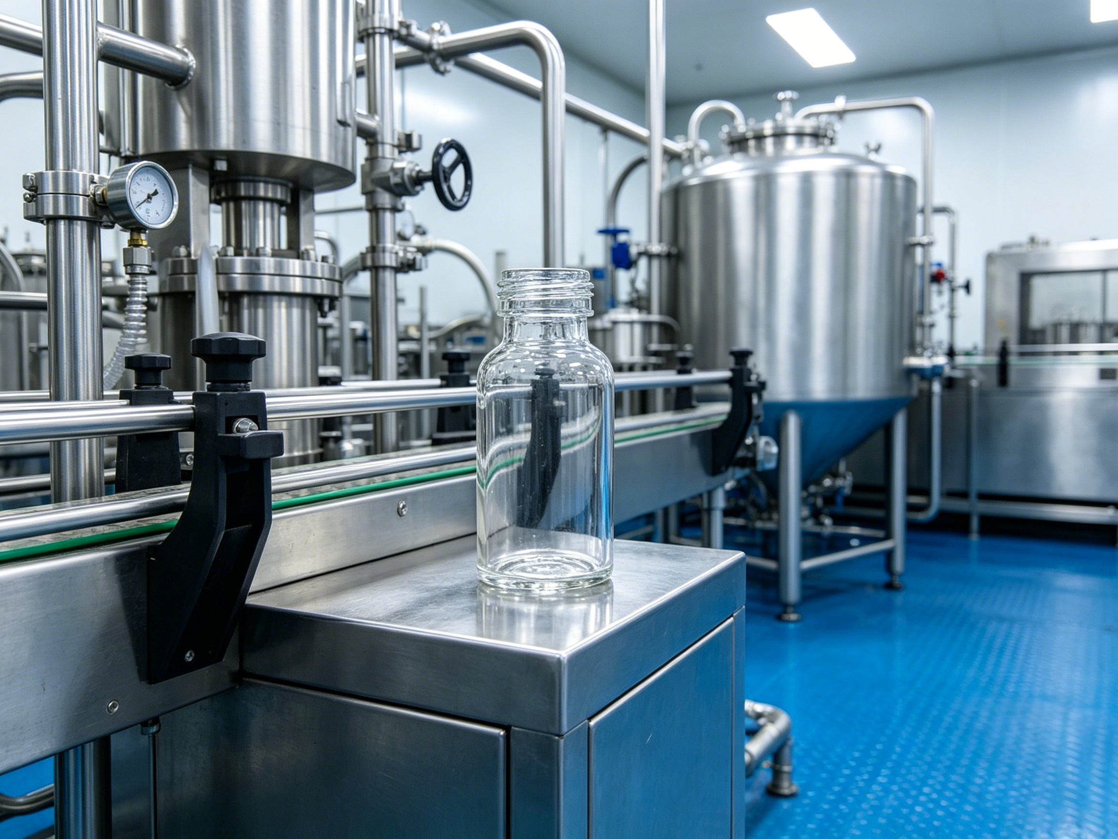 What guarantees can a 100000 level clean room provide for the quality of beauty peptides?