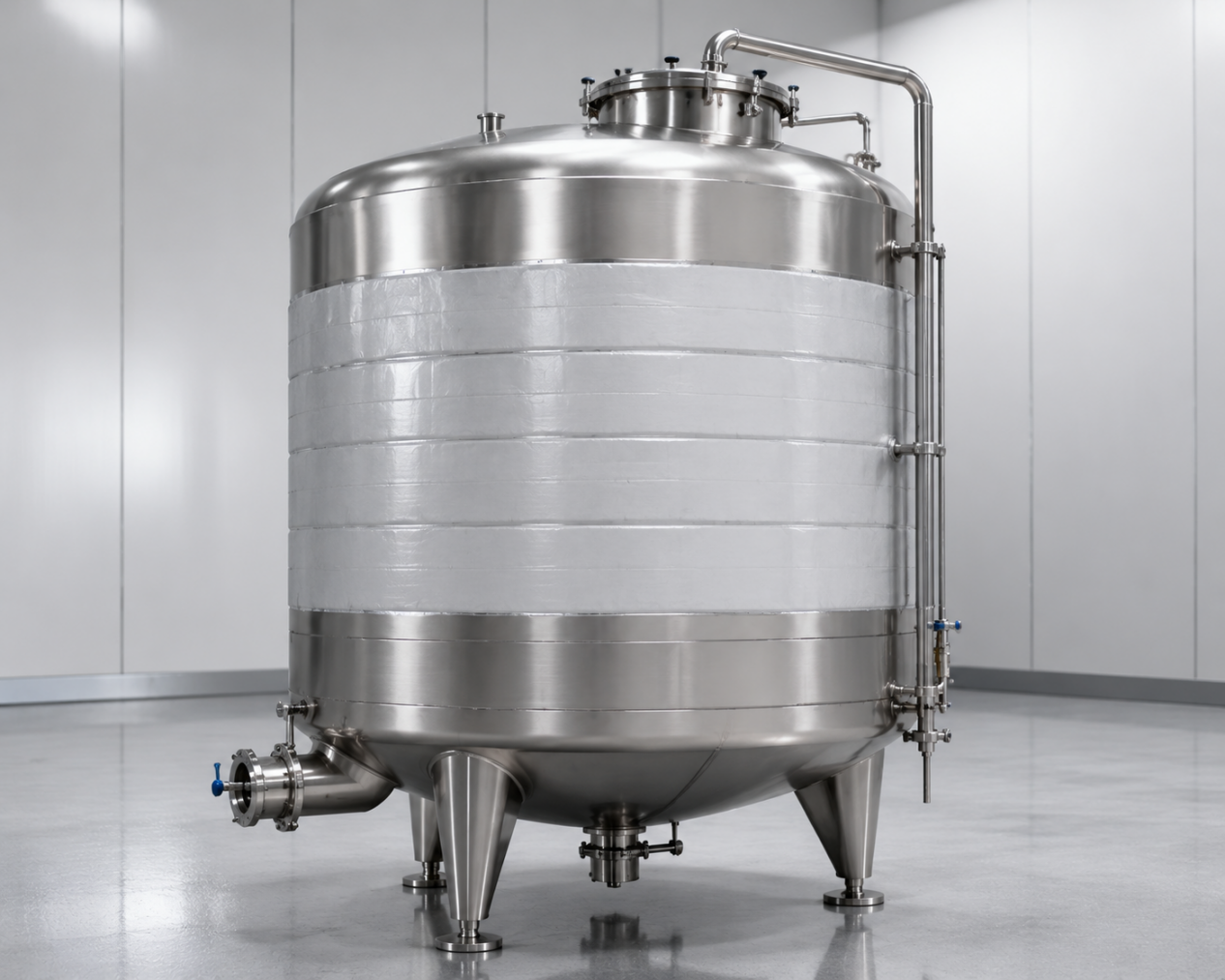 Insulated Stainless Steel Oil & Fat Liquid Tanks