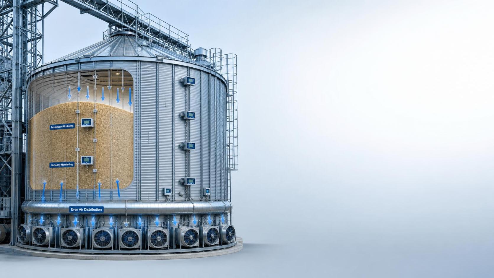 Grain Silo Aeration Systems: What Improves Storage Quality?