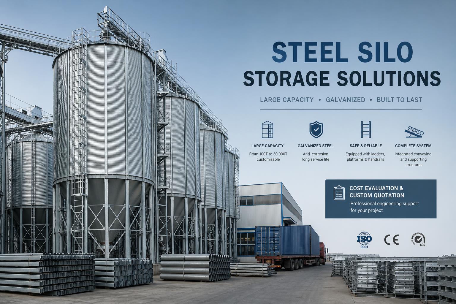 Steel Silo Procurement: What Affects Price the Most?