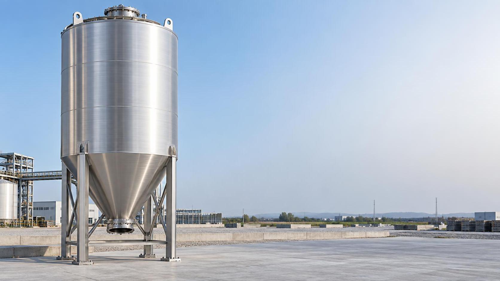 Are stainless steel silos cost-effective for short-term rental applications in construction sites?