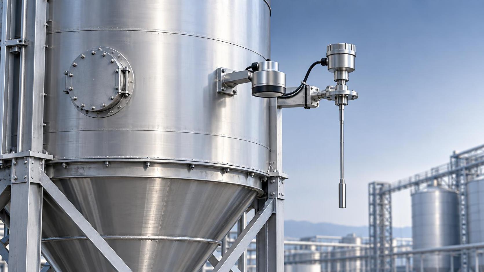 Can dry bulk silos be retrofitted with level monitoring systems without downtime?