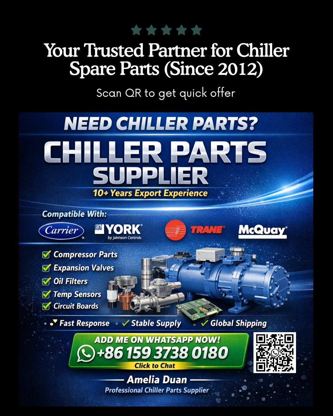 chiller part supply