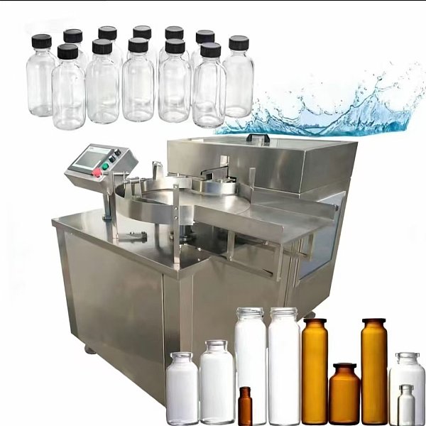 YB-ZX100 Drum Type Round Square Bottle Washing Machine Beverage Soda Juice Bottle Glass Plastic Bottle Washing Machine