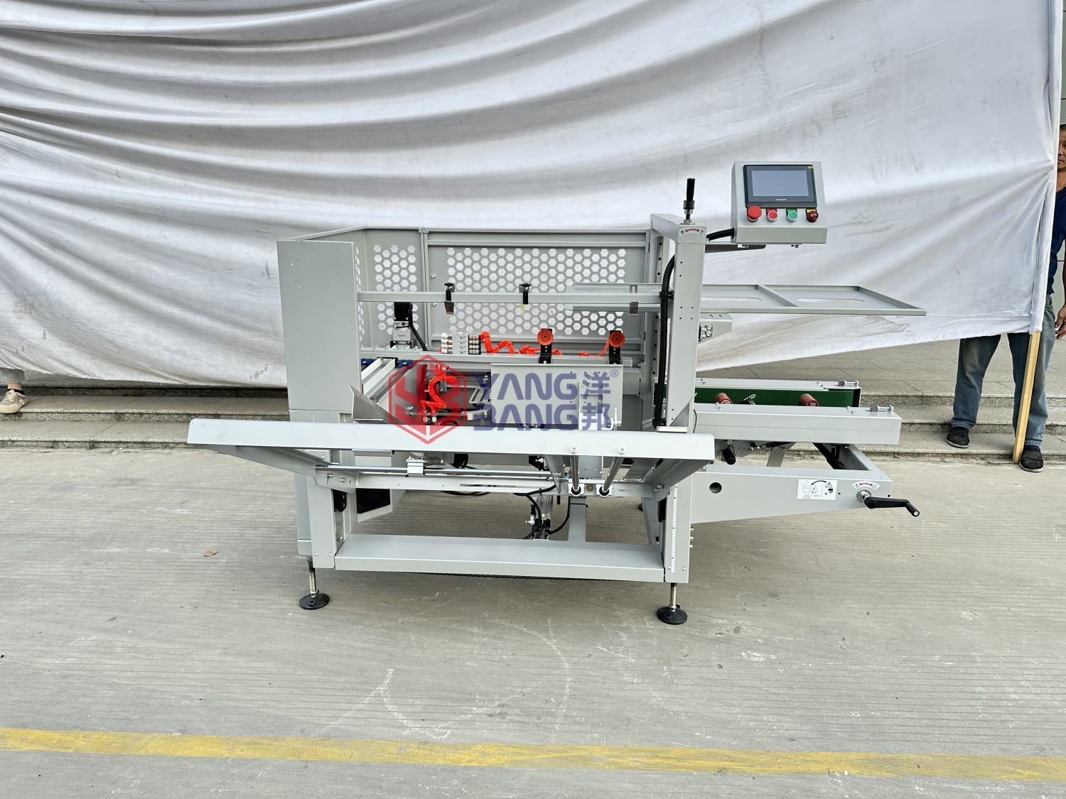 Multi Function YB-DK500 Automatic Case Erector Machine Box Taping Machine Automatic Carton Erector Packing Machine