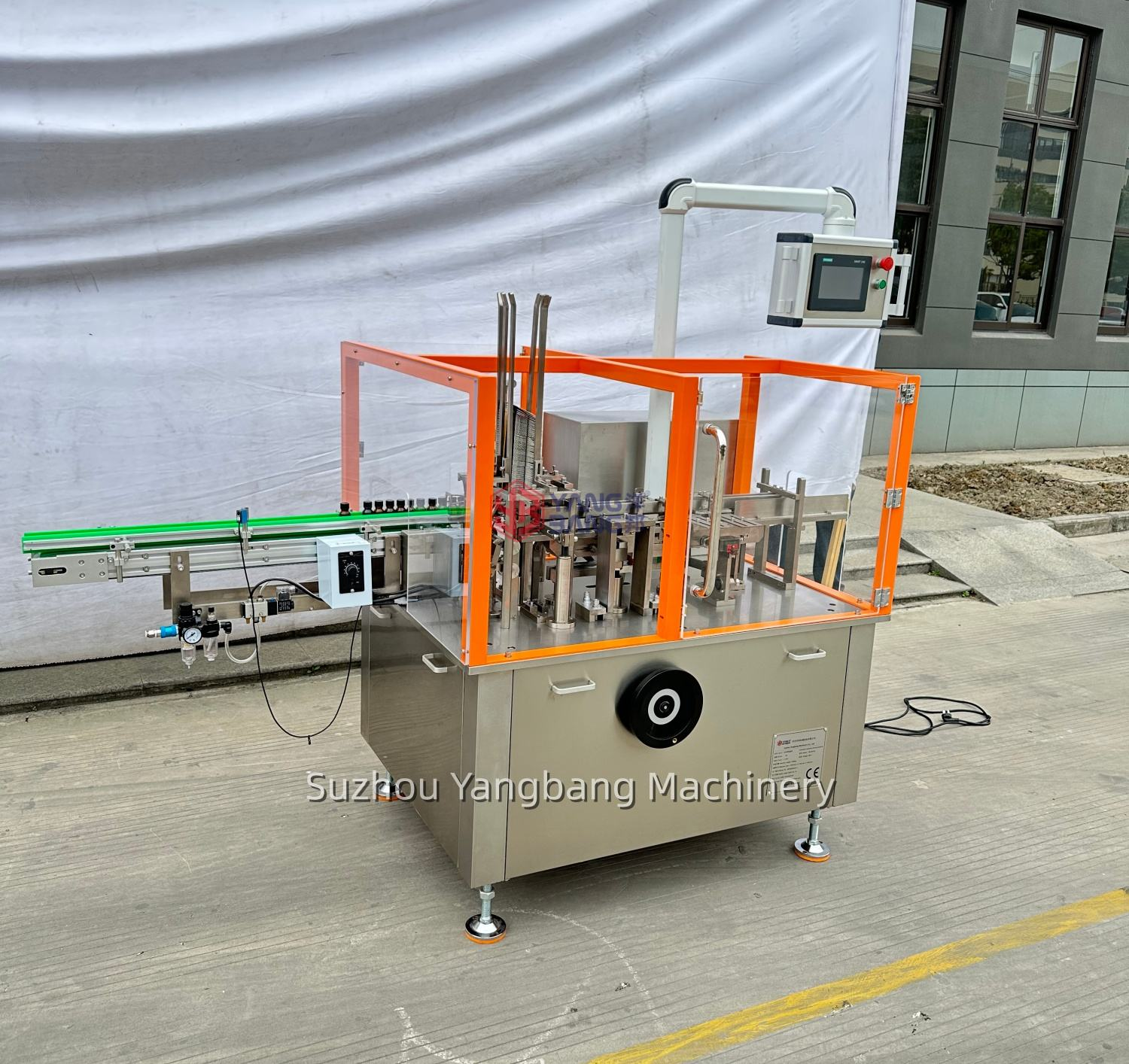 YB-WZ100 Automatic Cartoning Machine Paper Box Packing Machine for Essential Oil Glass Dropper Bottle