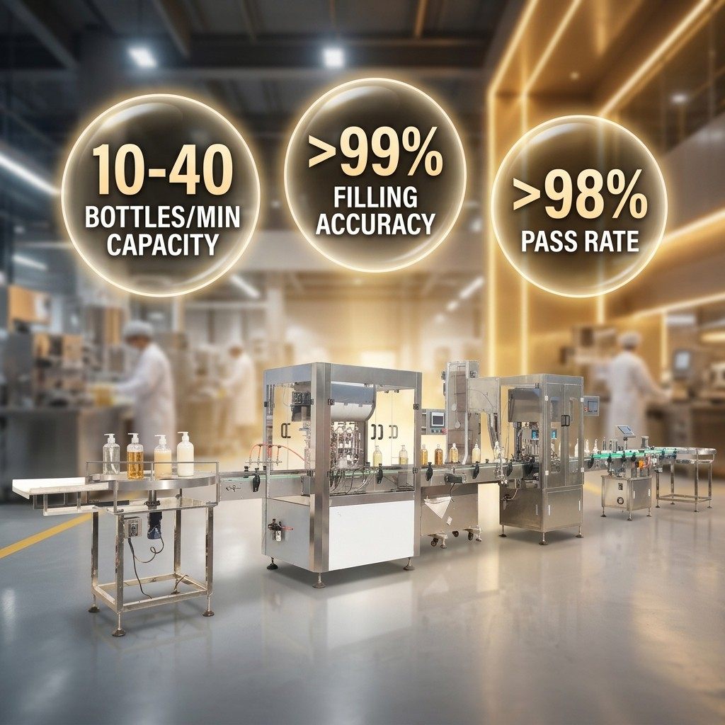 YB-J4B 4 Heads Chocolate Paste Filling Machine Advanced Structure for Thick Sauce Cream Paste Products Filling
