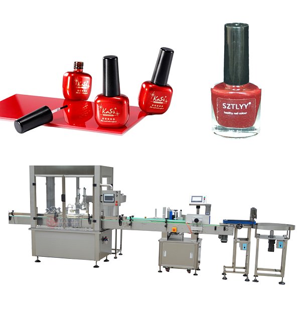 YB-Y2 Intelligent Gel Nail Polish Weighing Line Semi 2 Head Multi Automatic Powder & Liquid Glass Filling Machine High Precision