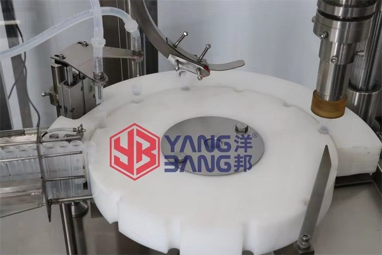 YB-Y2 Intelligent Gel Nail Polish Weighing Line Semi 2 Head Multi Automatic Powder & Liquid Glass Filling Machine High Precision