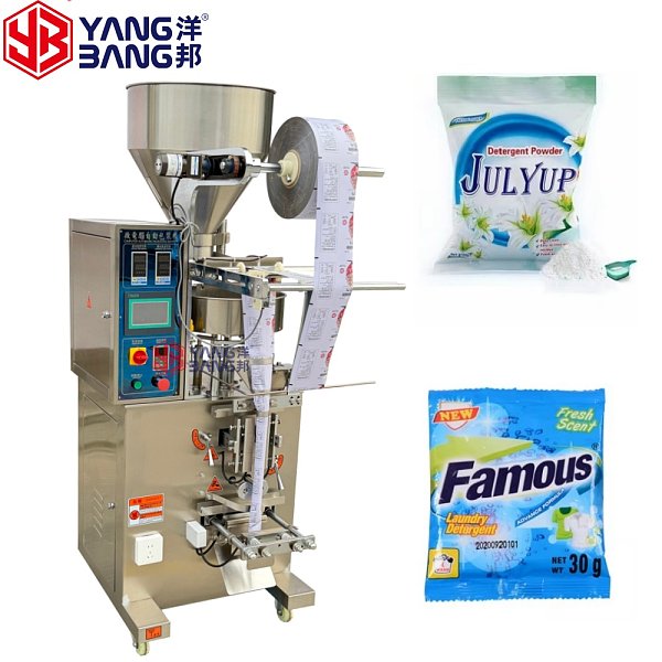 YB-300K Factory Hot Sale Automatic 30g 50g 150g Detergent Washing Powder Desiccants Packing Machine