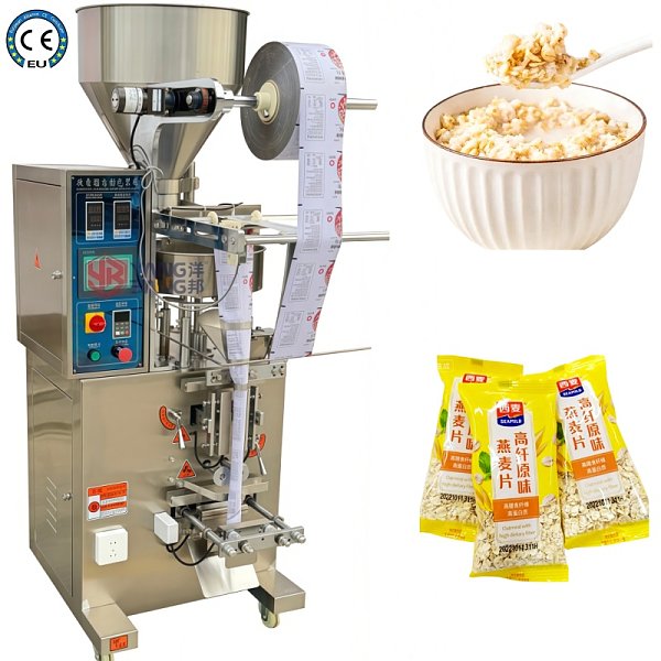 YB-300K Oates Packaging Machine Automatic Vertical Form Fill Seal Machine for Cereal Wheat Grains Small Pouch Packing
