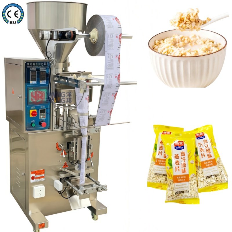 YB-300K Oates Packaging Machine Automatic Vertical Form Fill Seal Machine for Cereal Wheat Grains Small Pouch Packing