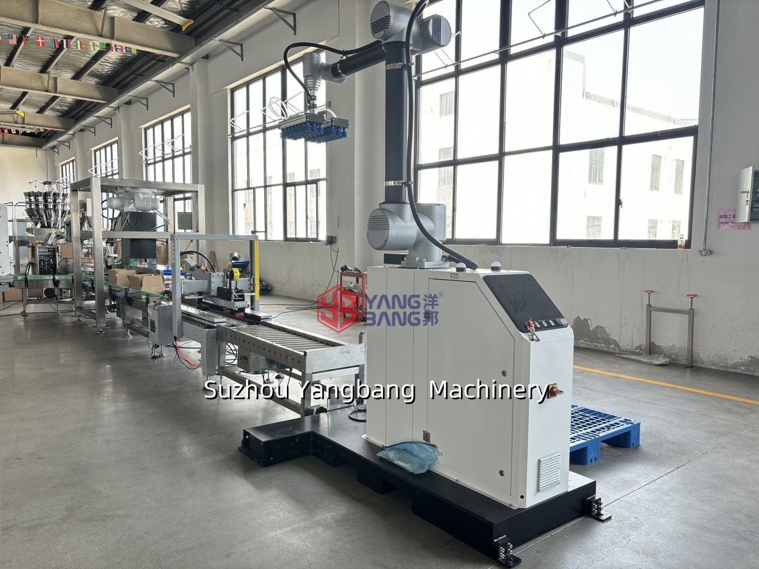 YB-MD35F Graphical Programming Collaborative Palletizing Robot No Coding Skill Required Fast Task Setup Flexible Switching