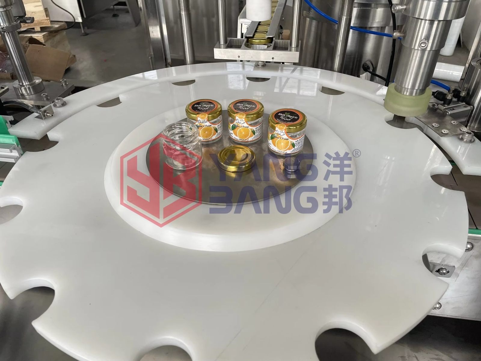 YB-G2 Automatic Double Following Head Peanut Butter Filler Viscous Paste Filling Machine for Food Production Line