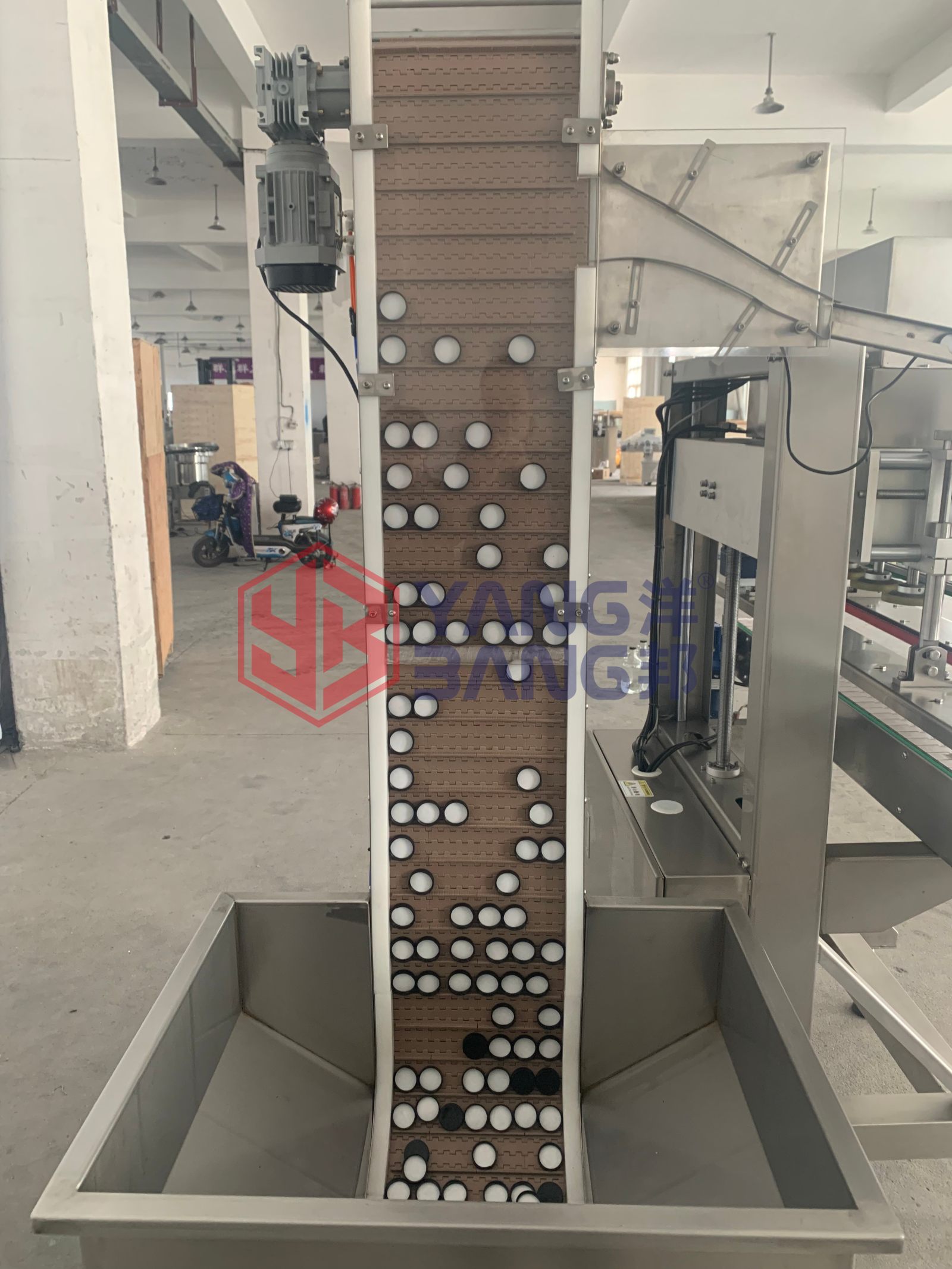 YB-CG120 Automatic Sealing Capping Machine Water Oil Plastic Bottle Cap Assembly Production Line