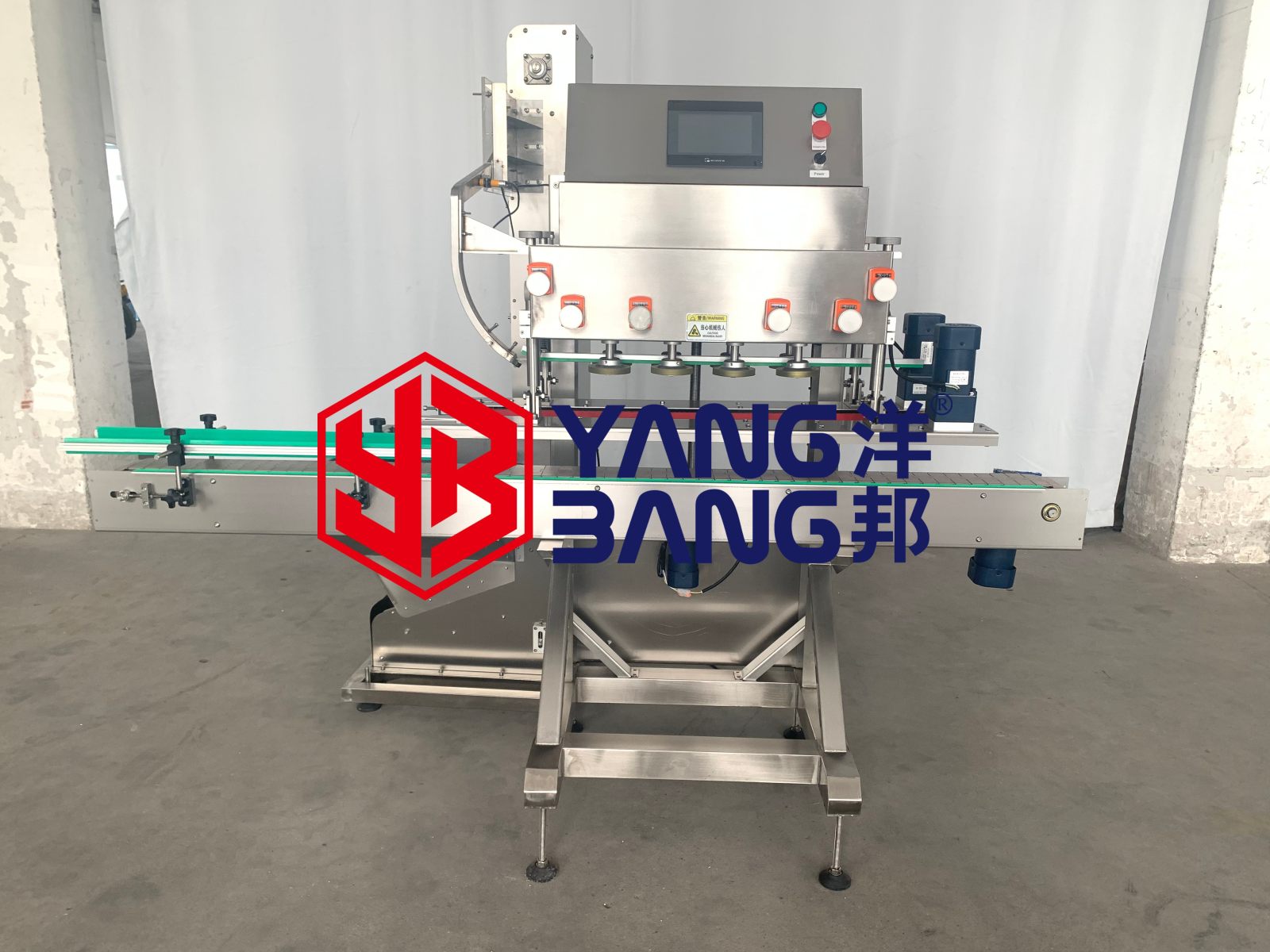 YB-CG120 Automatic Sealing Capping Machine Water Oil Plastic Bottle Cap Assembly Production Line