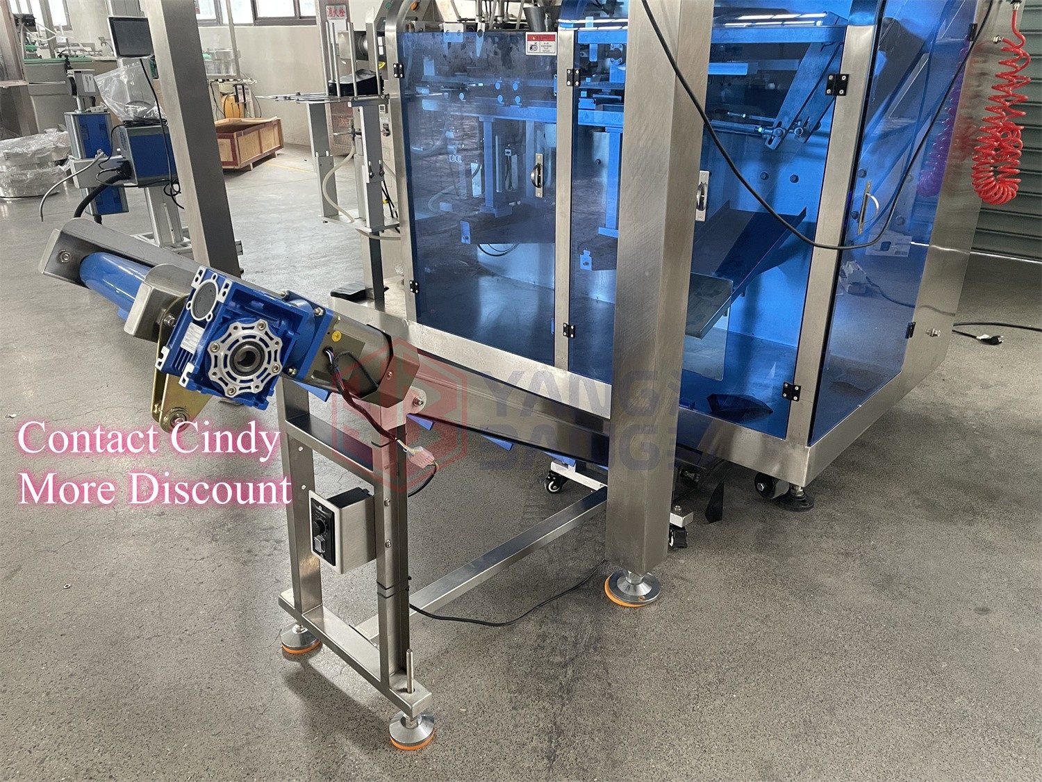 Candy Chocolate Bean Packing Machine YB-GD210K Automatic Filling Sealing for Sweet Candies Snack Food Packaging Line