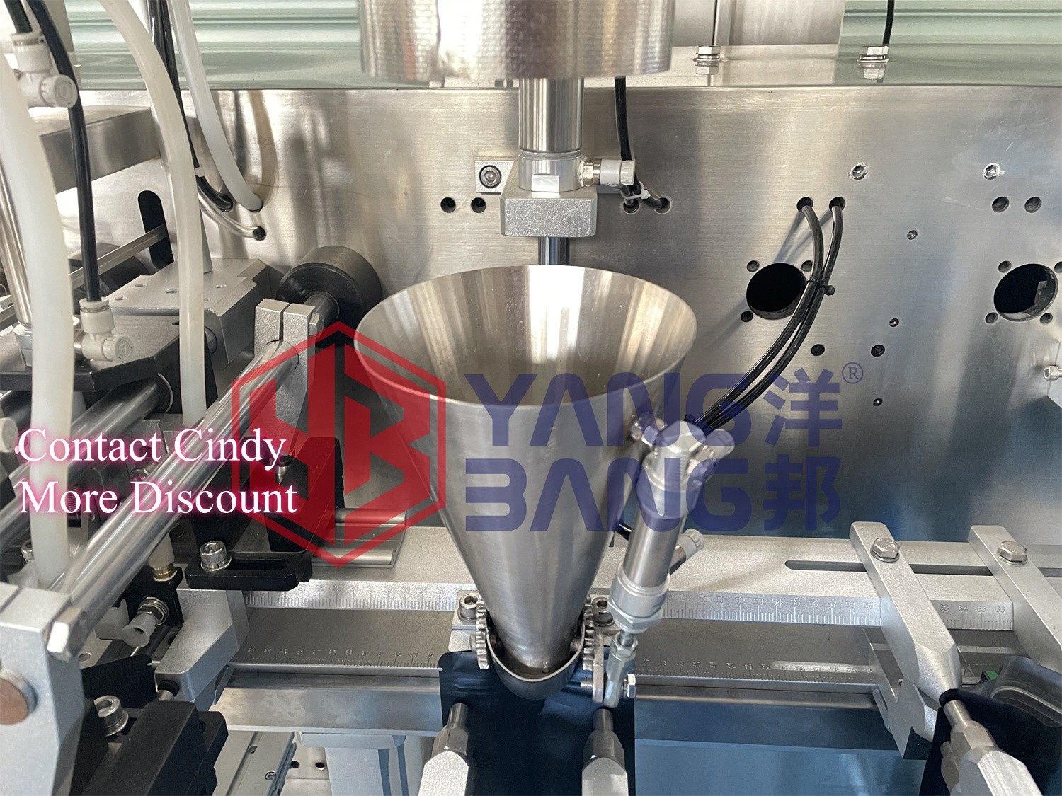 Candy Chocolate Bean Packing Machine YB-GD210K Automatic Filling Sealing for Sweet Candies Snack Food Packaging Line