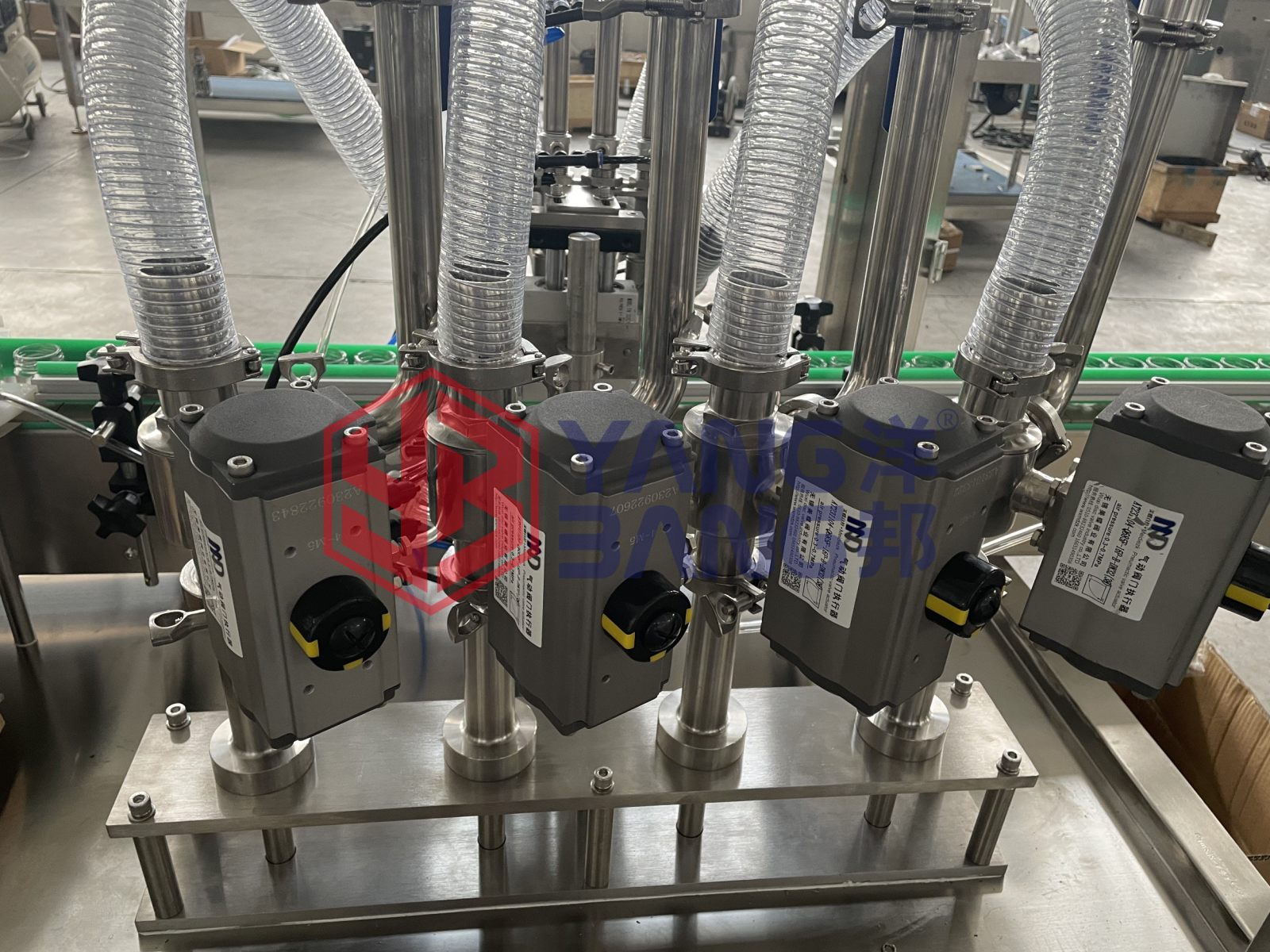 YB-J4B Full Automatic Honey Fruit Jam Bottled Canned Jam Sauce Product Filling Capping Production Line