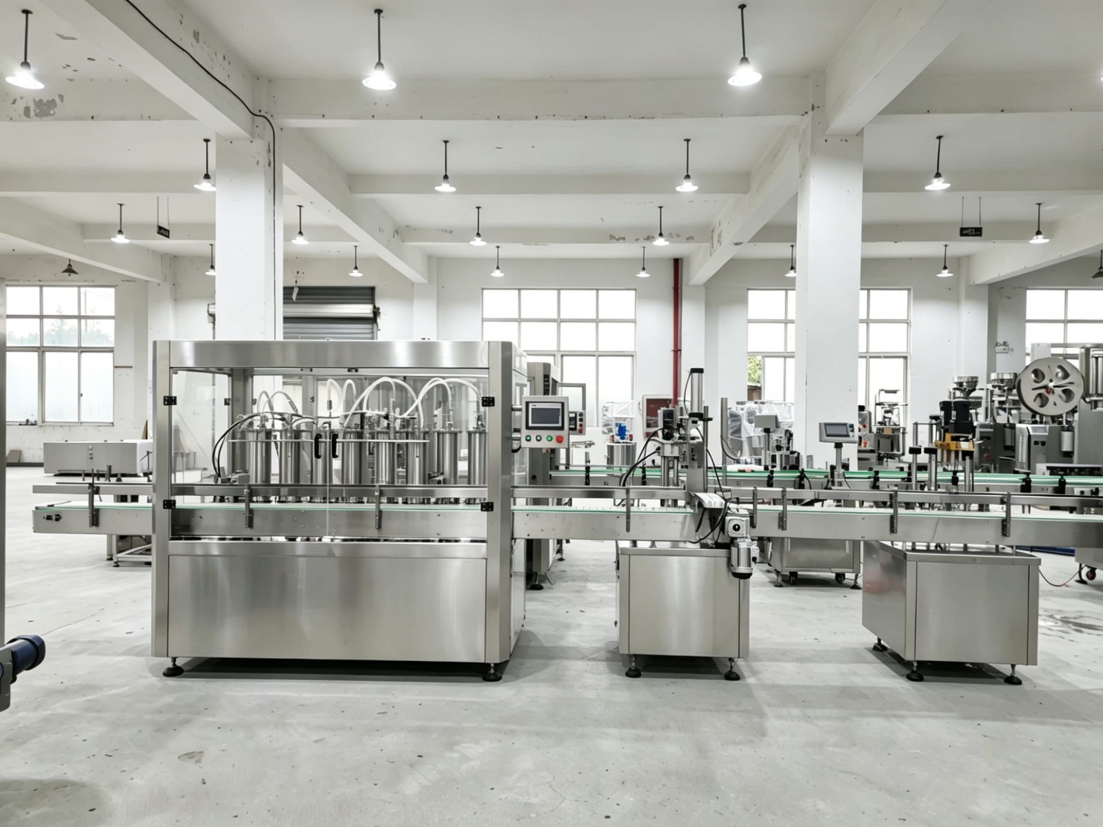 YB-YG8 High Speed 8 Nozzles Automatic Laundry Detergent Filling Machine for Large Container Buckets 1kg Linear Liquid Filler