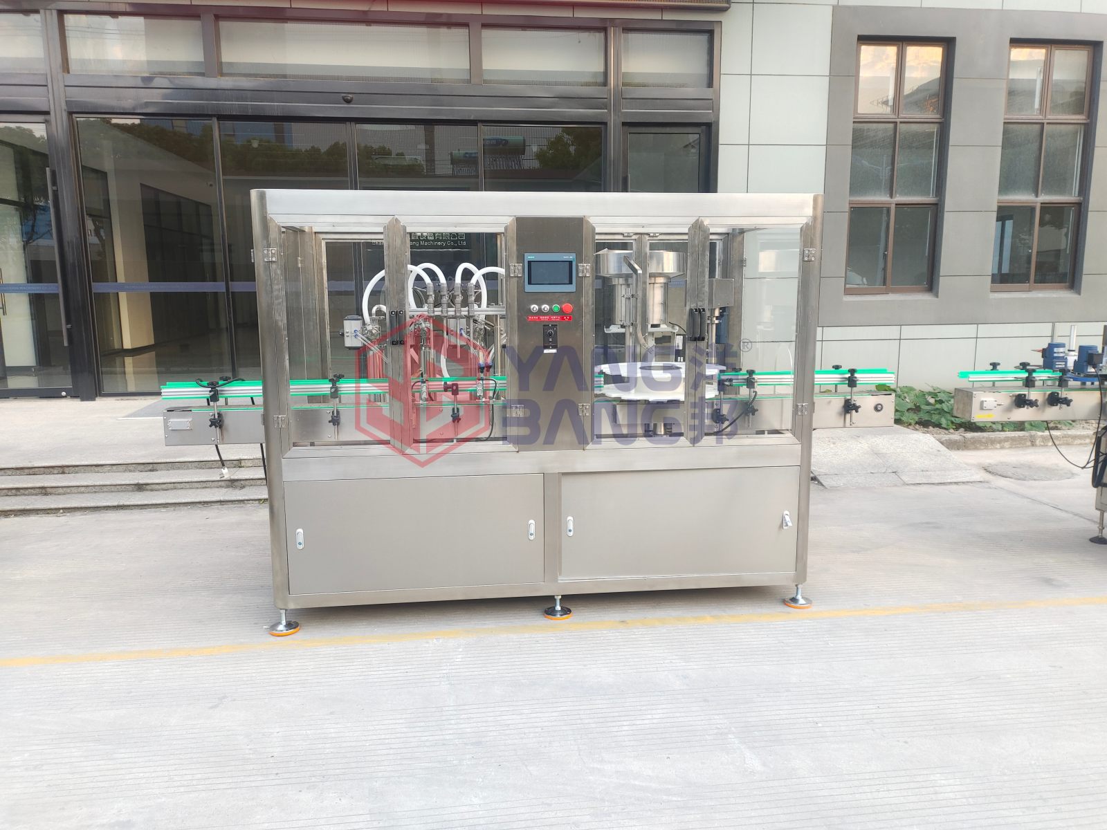 YB-YG4 High Speed Automatic Carbonated Beverage Soda Sparkling Water Soft Drinks Filling Machine