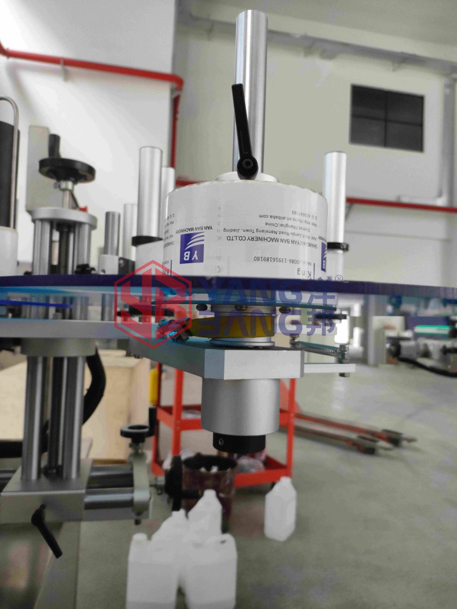 YB-ST60 High Speed Automatic Double Side Labeling Machine Square Bottle Sticker Labeler Line for Cosmetic and Home Care Products