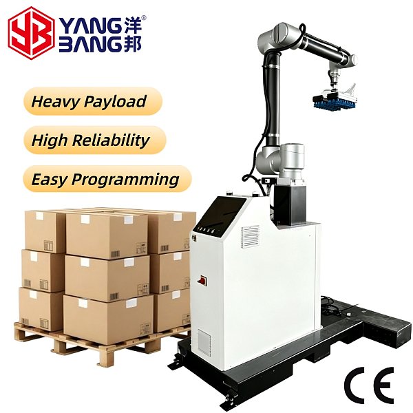 YB-MD35L Automatic Palletizer Factory Direct Heavy Duty Case Carton Palletizing Machinery Flexible Operation