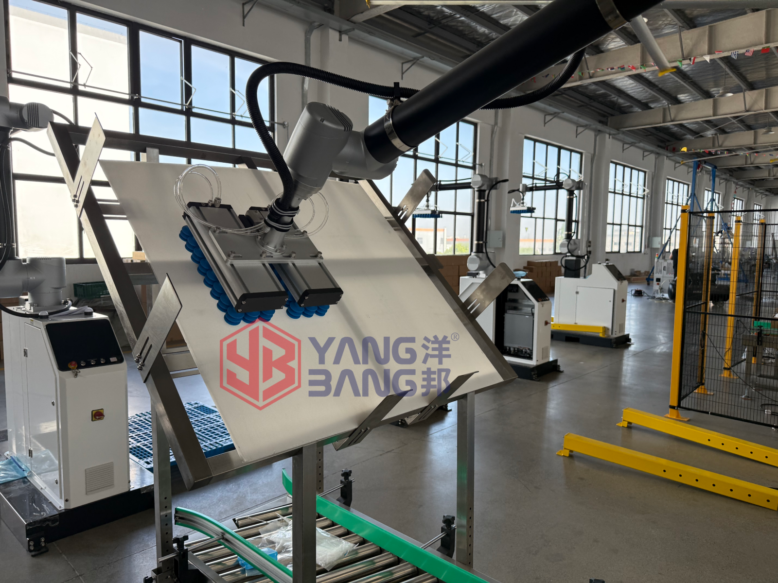 YB-MD35L Automatic Heavy Bag Palletizing Robot Machinery Used for Production Line for Post-packing Machinery