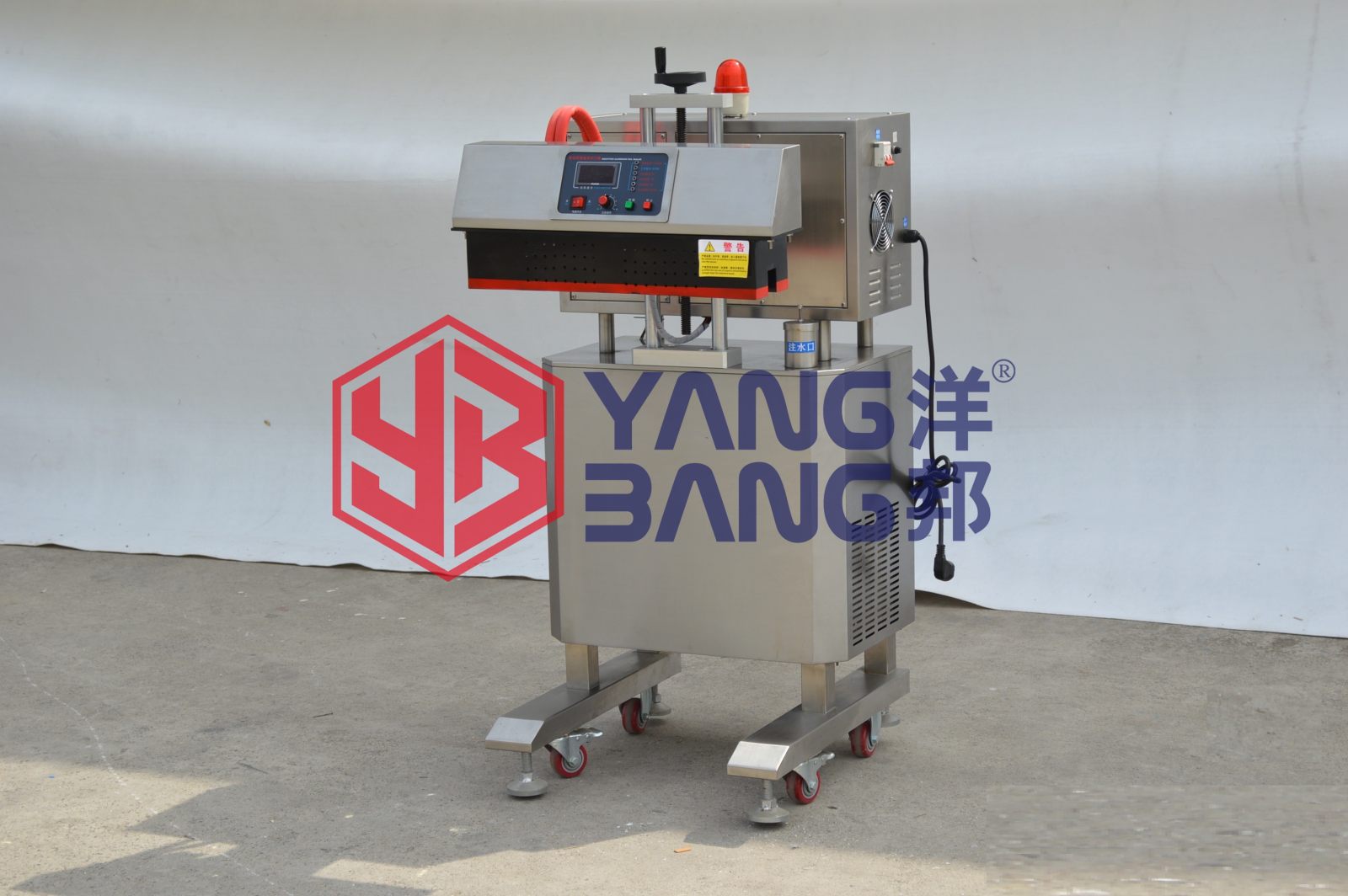 YB-LF70 Fully Automatic Stable Performance Aluminum Foil Sealing Machine Widely Used in Industries for Plastic Bottle Sealing