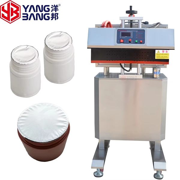 YB-LF70 Fully Automatic High Precision Bottle Aluminum Foil Sealing Neat Used for Production Line Stainless Steel
