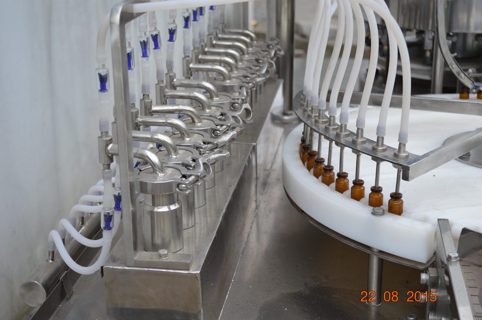 YB-K12A Fully Automatic 12 Heads Filling Rotary 5ml 10ml 30ml Syrup Ampoule Oral Liquid Vial Filling and Sealing Machine