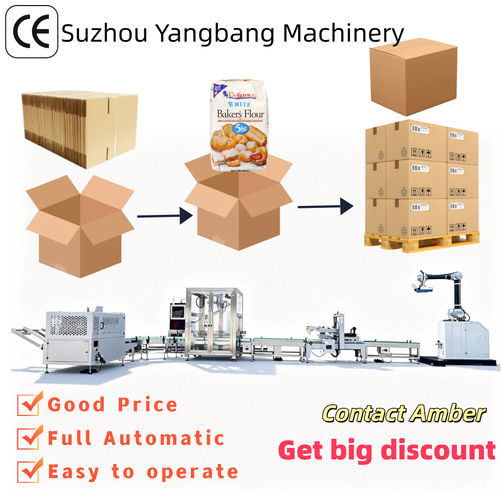 YB-ZXA Automatic Pouch Case Packer Bag in Box Packing Machine for Daily Necessities and Food Pouch Secondary Packaging