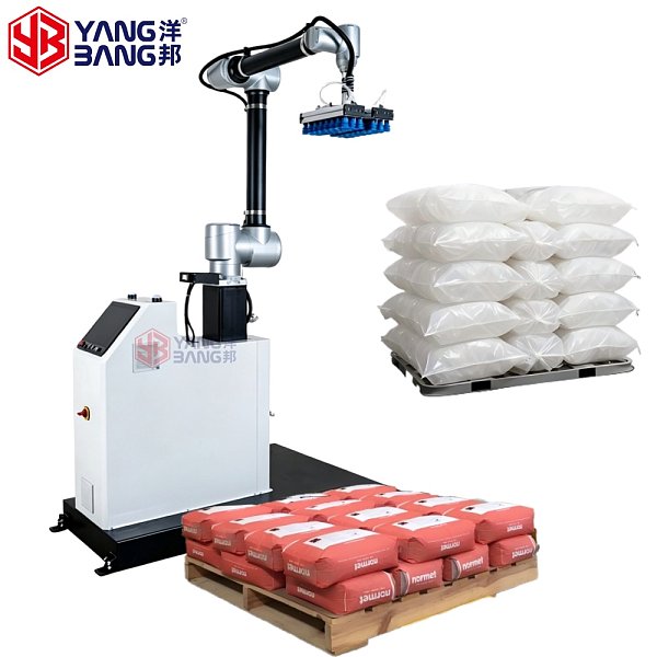 YB-MD35F Automatic Industrial Grade Force Control Sensors Heavy Bags Sack Stacking Palletizer High Reliability and Safety