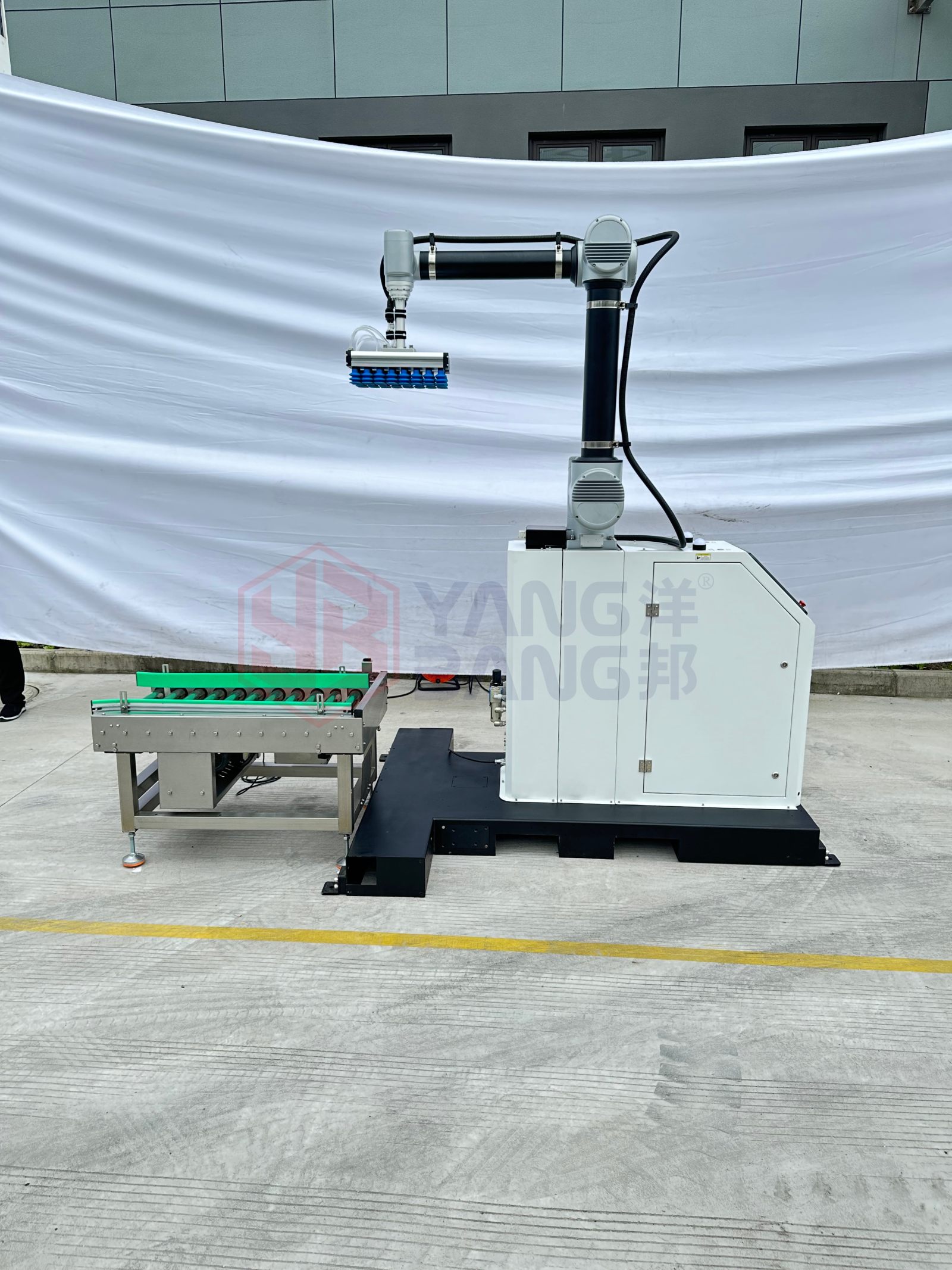 YB-MD35F Full Automated Handling Carton Box Robotic Palletizer Robot Pallet Stacker With Palletizing Robot Price