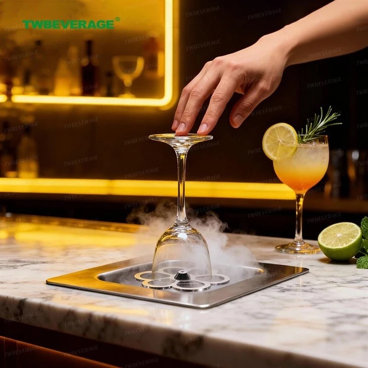 Bar Top Glass Chiller