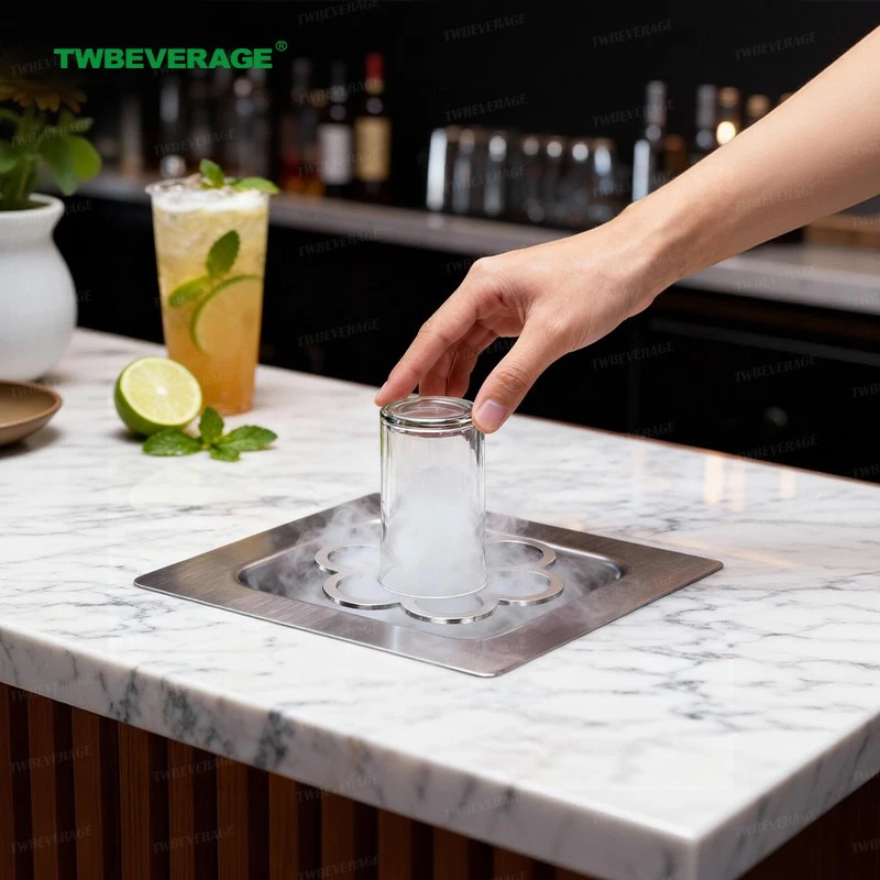 Bar Top Glass Chiller