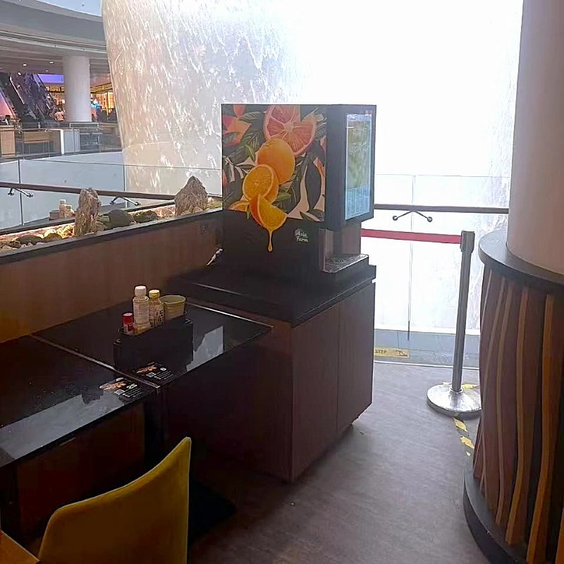 p2026070616560534869 Singapore's Changi Airport Has Deployed Our Customized Juice Dispenser