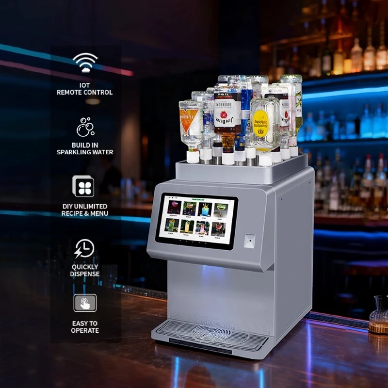 Global Spirits Slump, Low-alcohol Drinks Boom: Try Our Signature Cocktail Machine