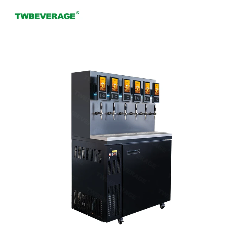 card-swiping integrated draft beer Tap Systems (Customizable Size And Faucet Quantity)