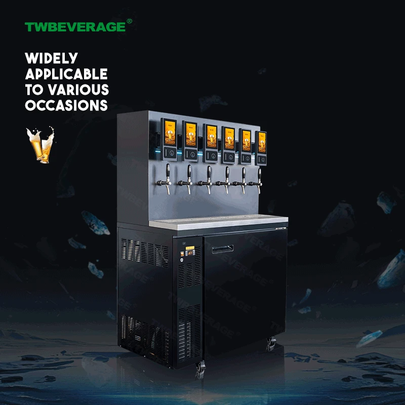 card-swiping integrated draft beer Tap Systems (Customizable Size And Faucet Quantity)