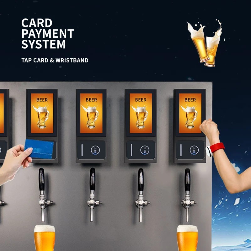p202601151012540048d card-swiping integrated draft beer Tap Systems (Customizable Size And Faucet Quantity)