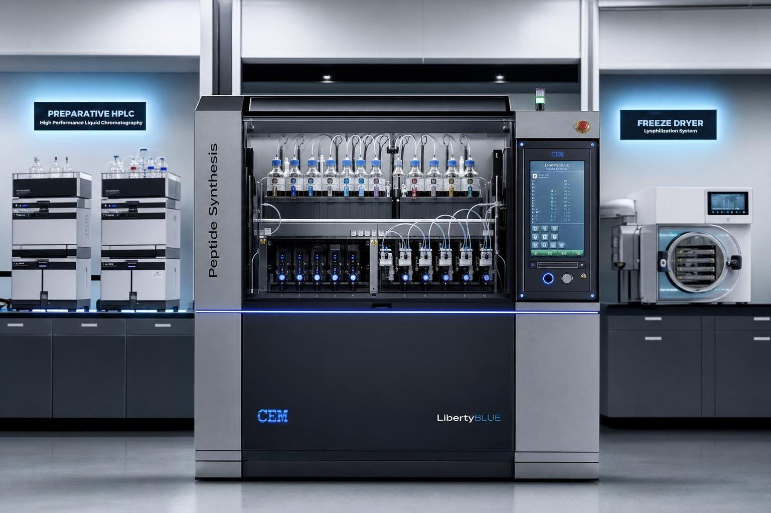 How Does a Professional Peptide Facility Manufacture Custom Peptides?