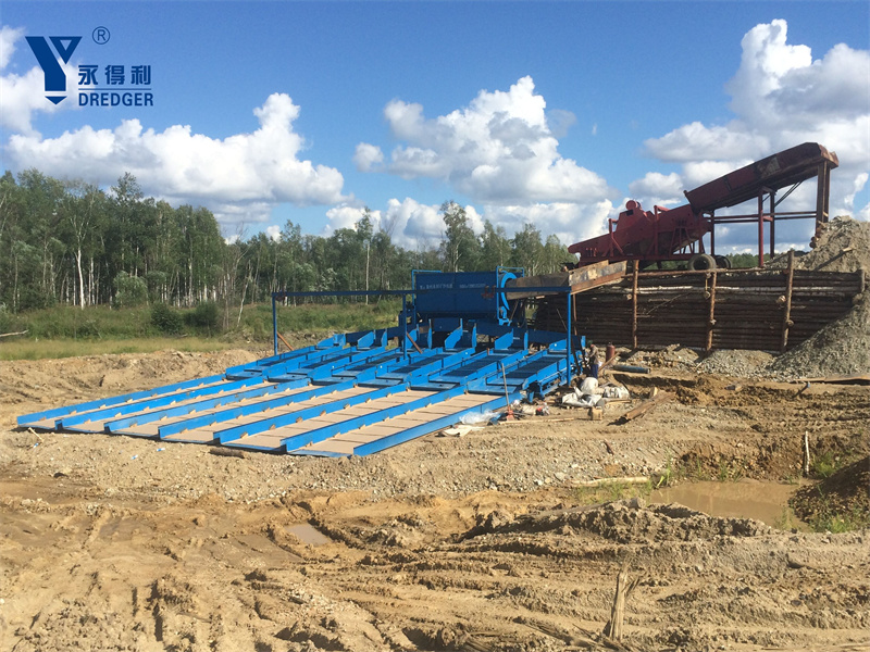 Usine de lavage d'or de 300 tph