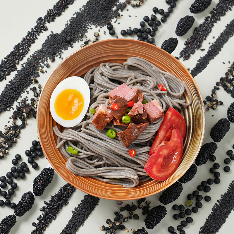 저지방 다곡물 흑곡 생면, 소화가 쉬운 전 연령용 건강 면