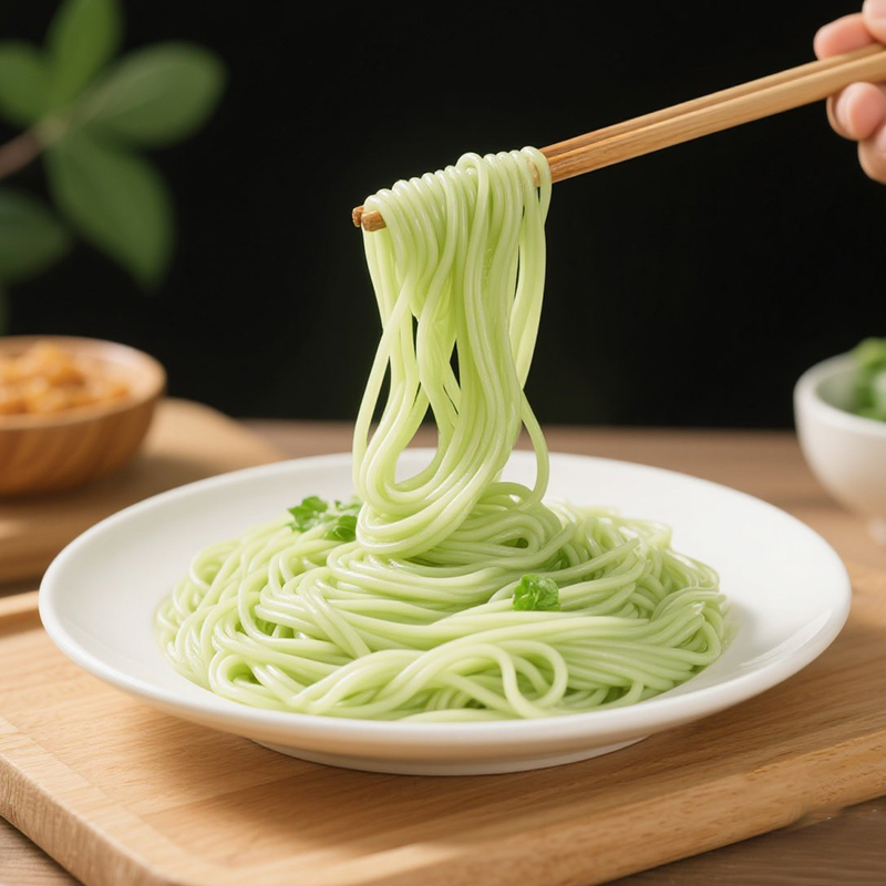 Mi Basah Makanan Super Kale & Avokado Sifar Lemak Tinggi Serat Pemakanan Makanan Ruji untuk Penurunan Berat Badan