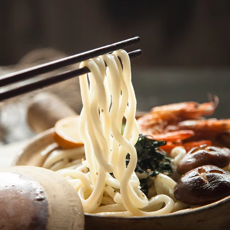 Frische Udon-Nudeln Sortimentspackung Fettarme Instant-Ramen Koscher zertifiziert Handgemacht