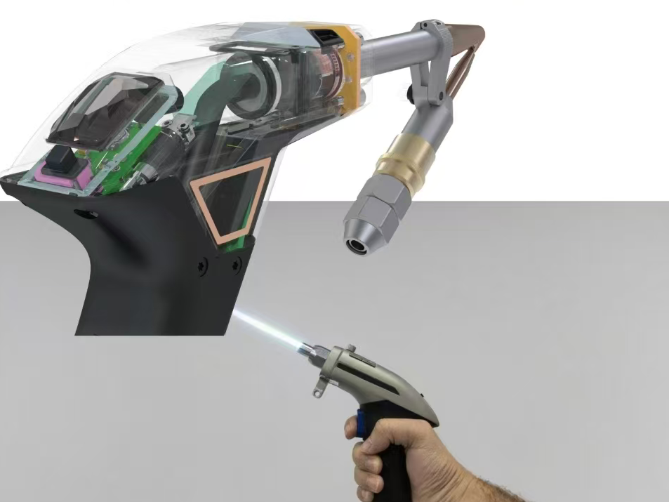 Machine de soudage laser portable à refroidissement par air 4 en 1