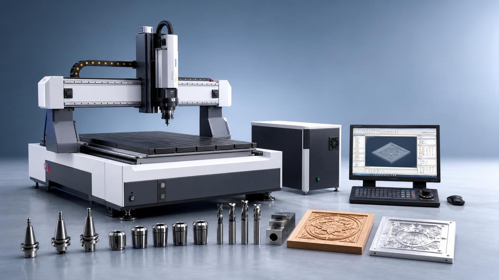 Coût d’une machine CNC de base à portique en 2026 : quel budget prévoir au-delà du prix