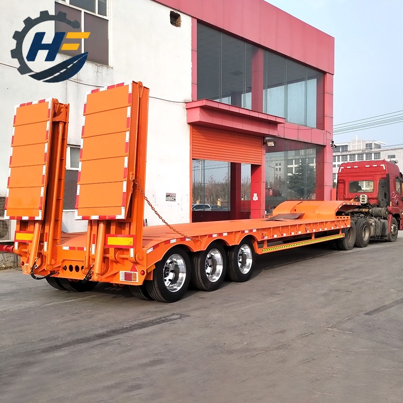 4 Axles Low Bed Trailers